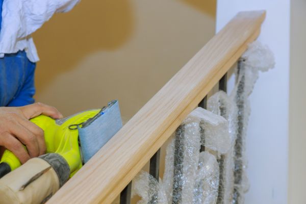 Handrail Sanding in San Rafael